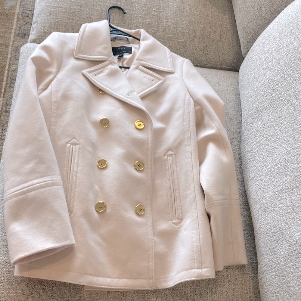 J crew Italian wool coat